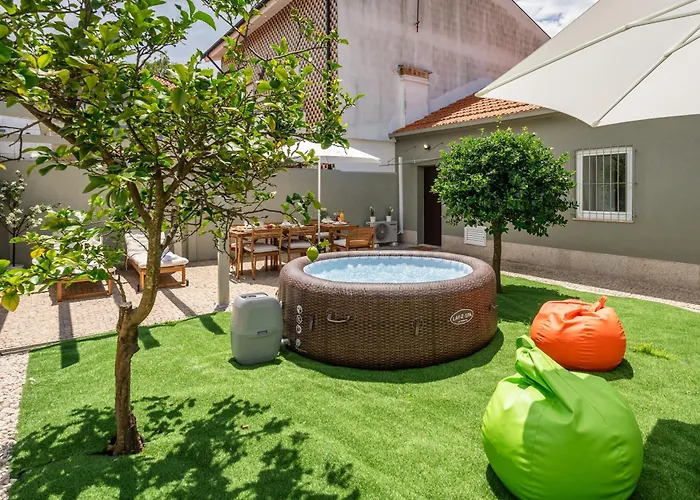 Host Wise - Terrace Delight House W Private Jacuzzi Porto