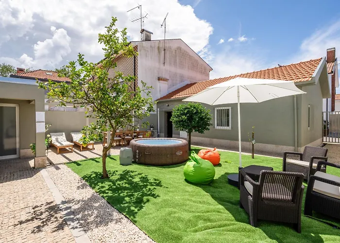 Host Wise - Terrace Delight House W Private Jacuzzi Ferienhaus *